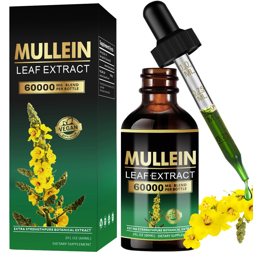 ANKUY Mullein Drops bottle with label - 2 fl oz