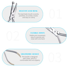 Product with dimensions: width 14.5 cm and clamp mouth 1.1 cm