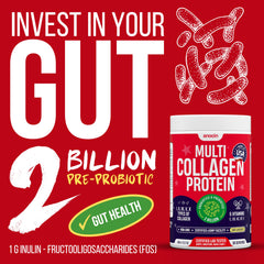 Unflavored collagen powder that's easy to mix