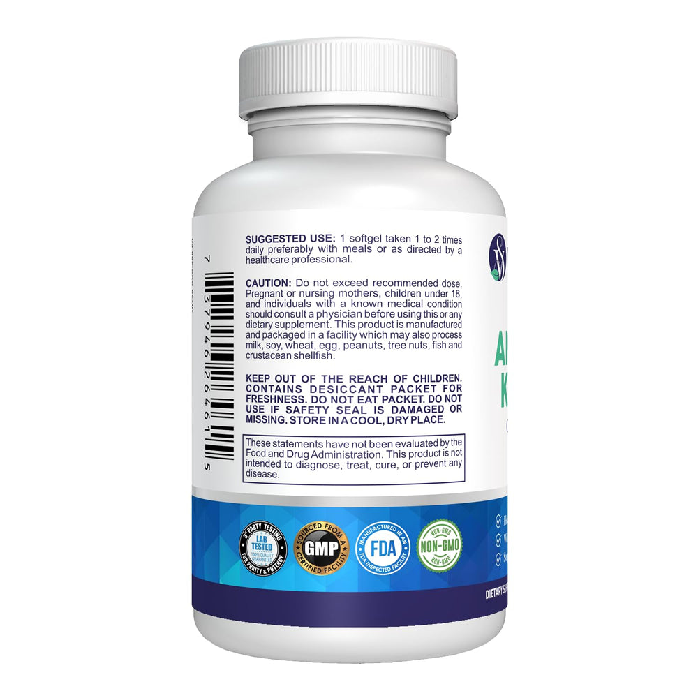 Heavy metals tested and non-GMO verification icons