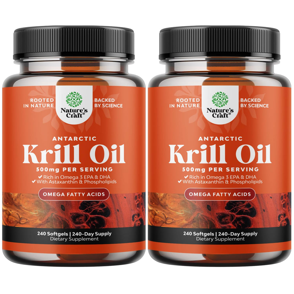 Hero image of Antarctic Krill Oil 500mg softgels bottle