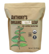 Anthony's Organic Nettle Leaf 1 lb bag - front view
