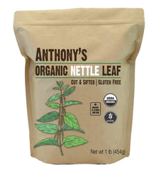 Anthony's Organic Nettle Leaf 1 lb bag - front view