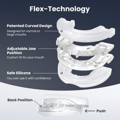 Mouth guard ready for use with protective case