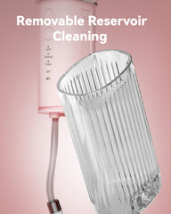 Anti-leakage design on cordless water flosser