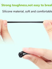 Anti-slip design suitable for wire-frame and thin metal eyeglasses