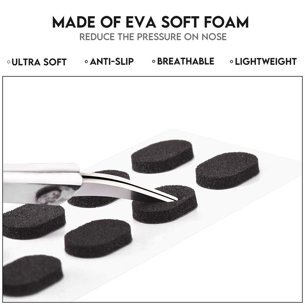 Anti-slip round ear hooks for better grip