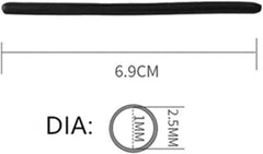 Anti-slip end sleeves for thin metal eyeglass legs