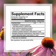 Reishi mushroom ingredient in Anti-V Liquid Formula