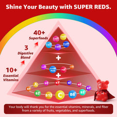 Berry antioxidant blend for immune defense