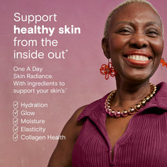 Illustration of skin’s antioxidant defenses from within