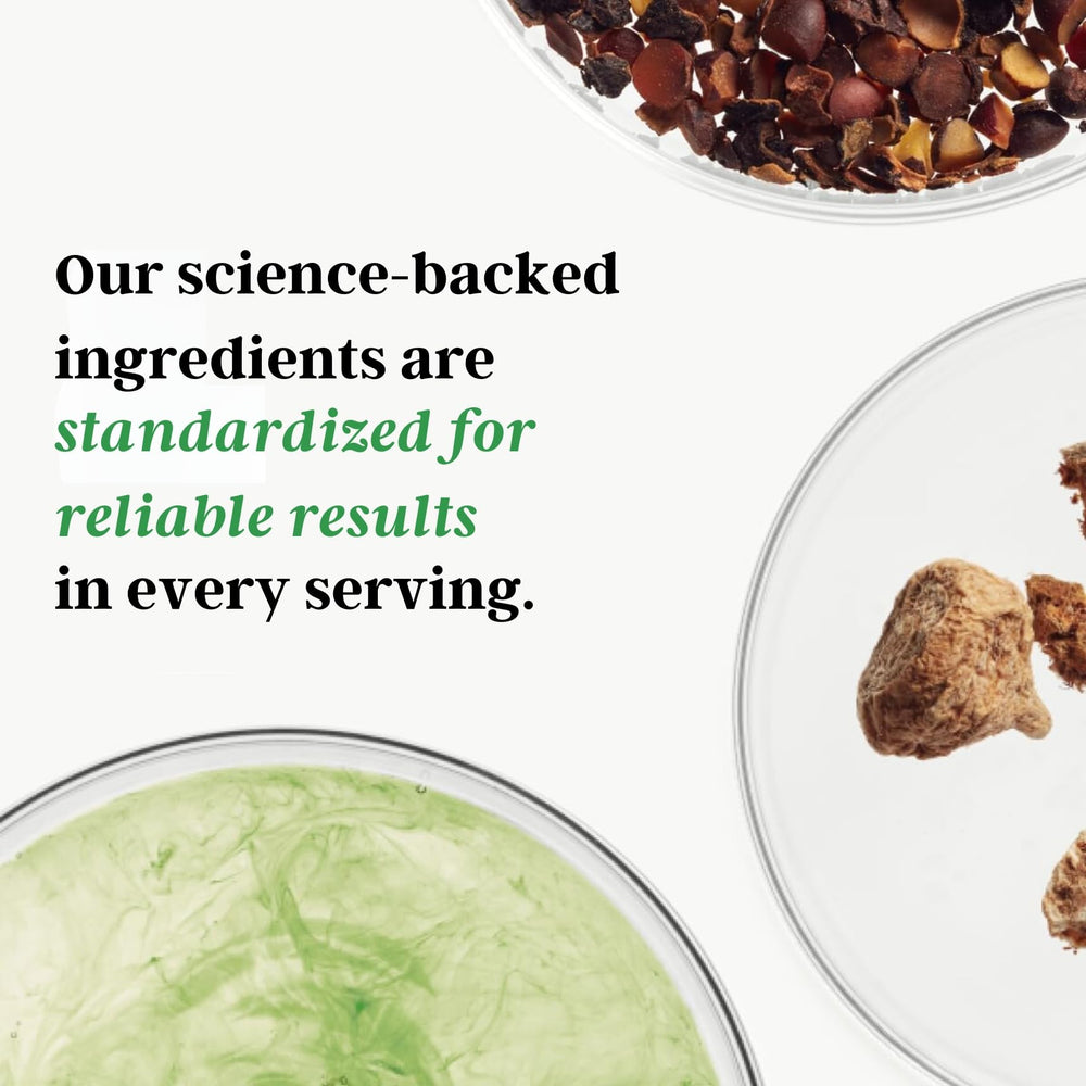 Antioxidant ingredients including catalase and saw palmetto