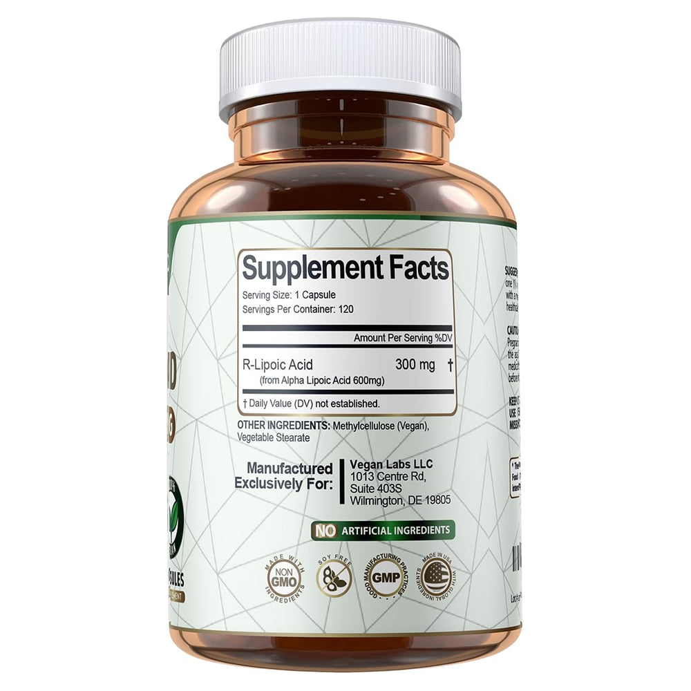 Graphic representing antioxidant protection from R-Lipoic Acid