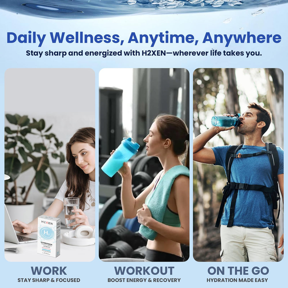 Packaging showing 60-count bottle of raspberry hydrogen tablets