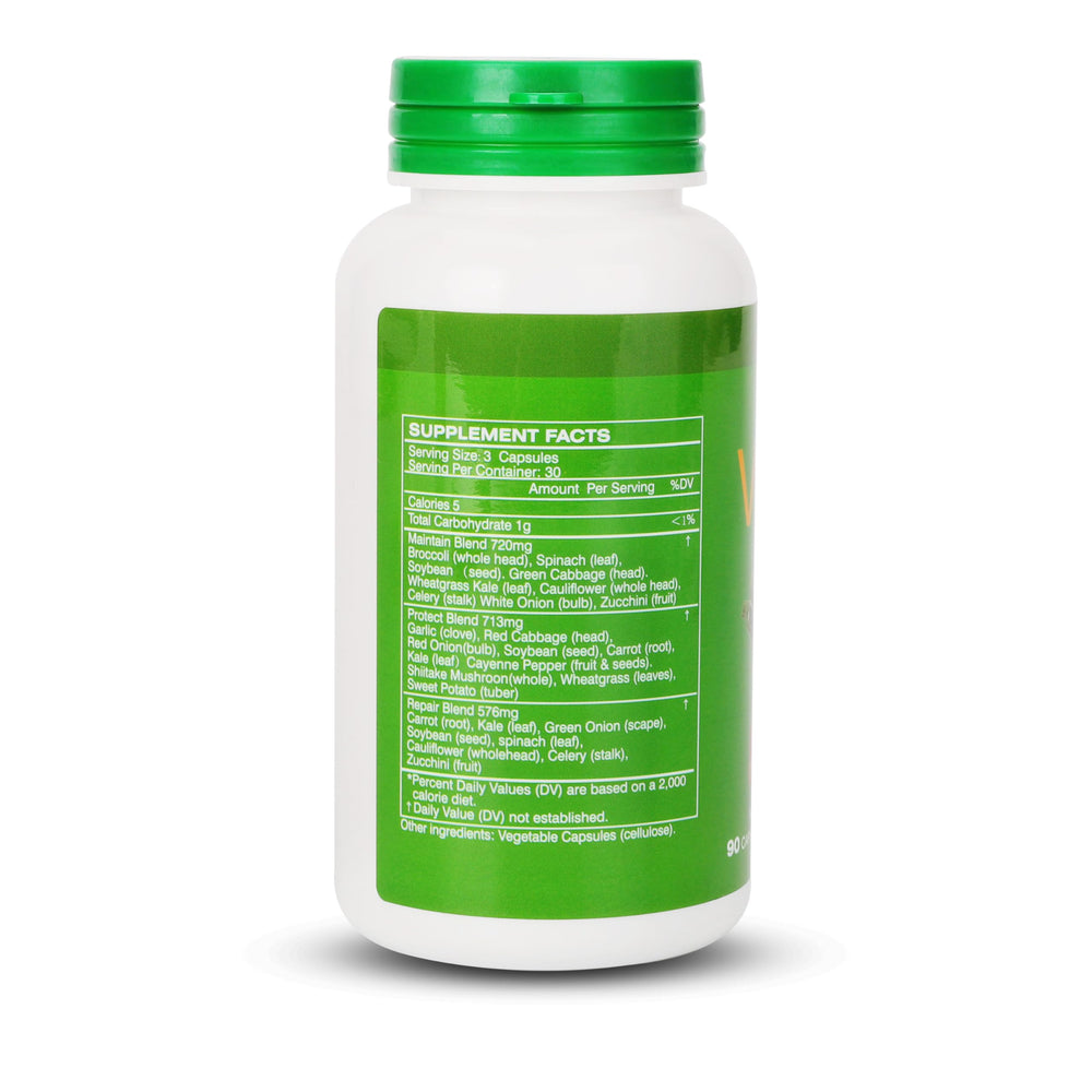 Antioxidants and energy support from real fruit and veggie extracts