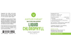 Bottle label focusing on fresh mint flavor and natural harvest