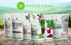 Product packaging and label details for Antler Farms Charcoal