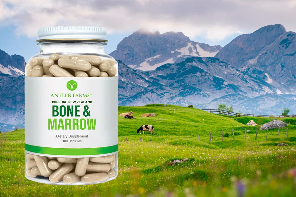 Antler Farms packaging with capsules ready for daily supplement routine.