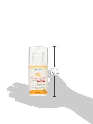 Ingredients for ANUMED Vitamin D3 Cream