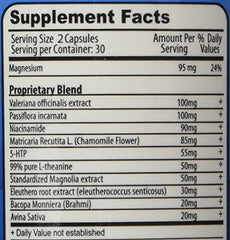 Made in USA badge and AnxiClear Day Formula bottle