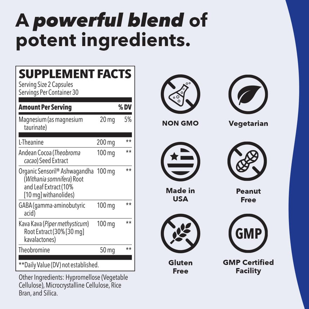 Calm and relaxed with Anxie-T sleep support