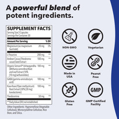 Calm and relaxed with Anxie-T sleep support