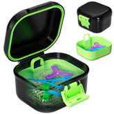 ANYLEY leak-proof denture bath cup - front view
