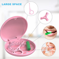 Close-up of the secure magnetic lock on the retainer case