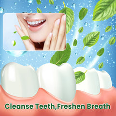 Mint-flavored toothpaste in a dual-pack 4oz tubes for adults