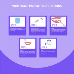 Soft brush tip applying gel to teeth with Anysmile pen