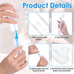 Compact 7.67 x 1.1 inch toothbrush travel containers suitable for most standard toothbrushes