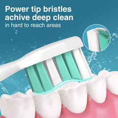 US Dupont nylon bristles in Aoremon replacement heads