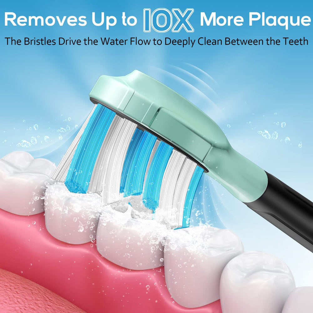 Aoremon head attached to Philips Sonicare click-on handle
