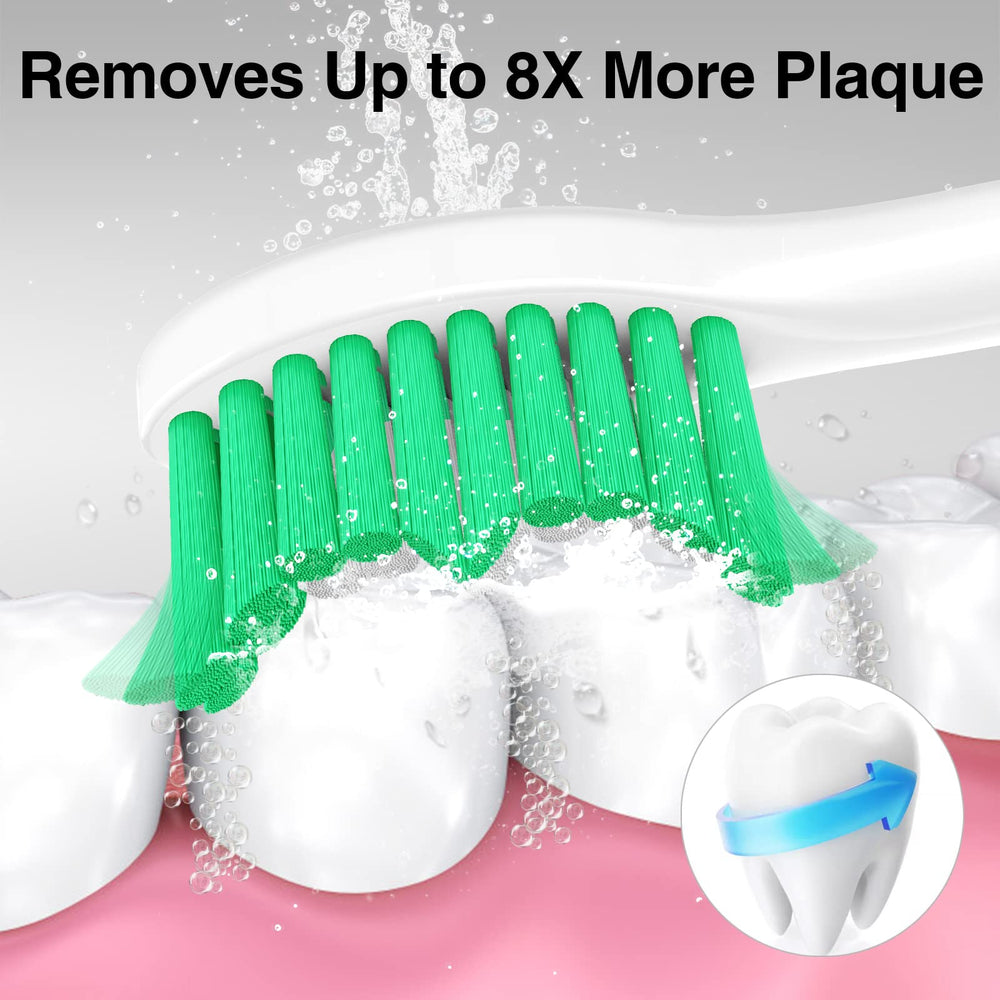 End-rounded Dupont Tynex bristles on Aoremon head