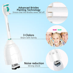 Durable, safety-tested brush head for Philips Sonicare