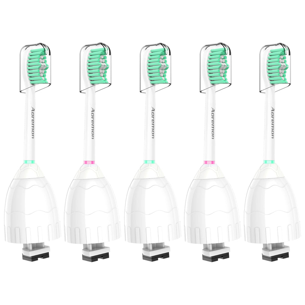 Aoremon replacement toothbrush head compatible with Sonicare screw-on handles (Essence, Xtreme, Elite, Advance, CleanCare)