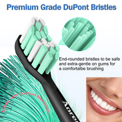 Advanced bristle planting technology prevents shedding