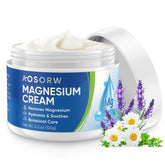 AOSORW topical magnesium sleep cream bottle and packaging (4.2oz/120ml)