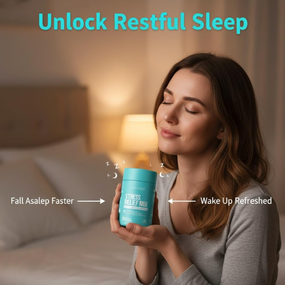 Herbal formula with L-theanine and GABA