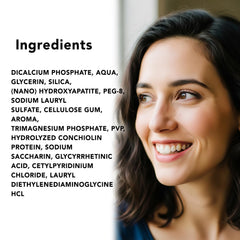 Brushing guide for APAGARD Premio toothpaste