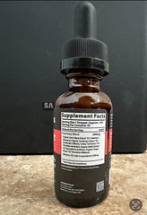 Dropper releasing tincture for serving