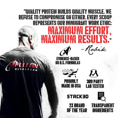 Apollon Nutrition Formula X premium packaging on kitchen counter.