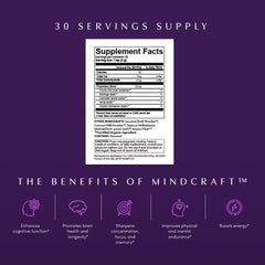 Mindcraft label showing Organic and USA Made certifications