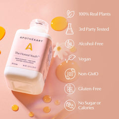 Dropper dispensing The Honest Youth drops