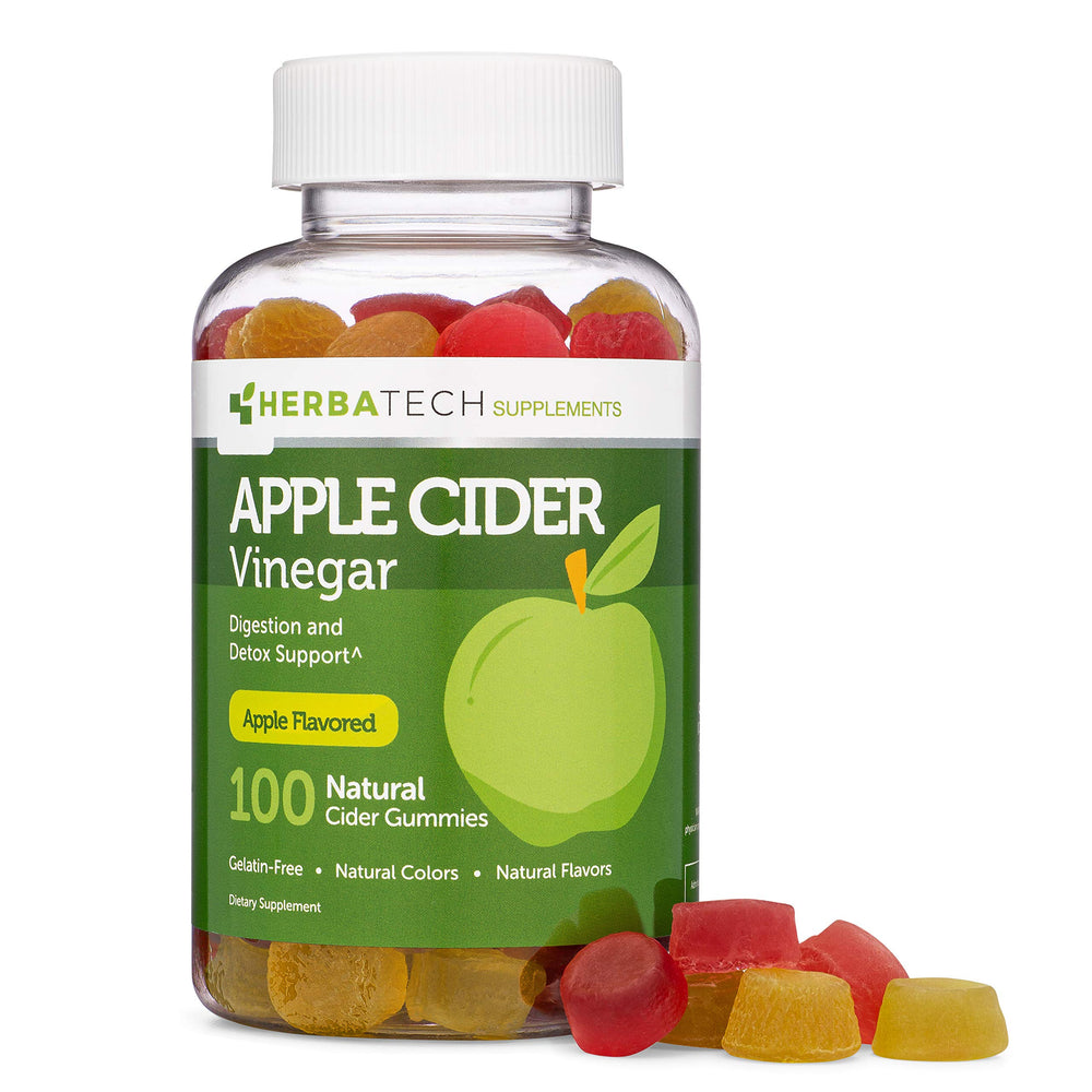 Bottle of Apple Cider Vinegar Gummies with Mother in extra-large bottle