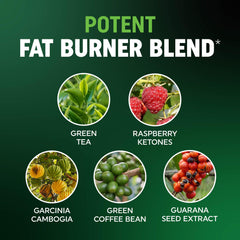 Apple-flavored fat burner gummies close-up