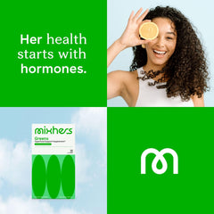 Apples and pomegranate flavor of greens powder