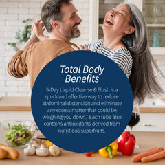 Product label highlighting healthy intestinal function