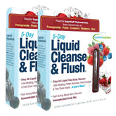 Front view of Applied Nutrition 5-Day Liquid Cleanse Flush 2-pack with 10 tubes per pack