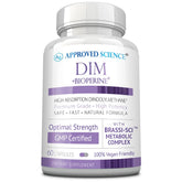 Approved Science DIM bottle on white background